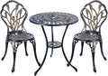 C/G 3 Piece Cast Aluminum Bistro Set