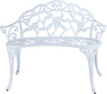 Cast Aluminum Double Patio Bench