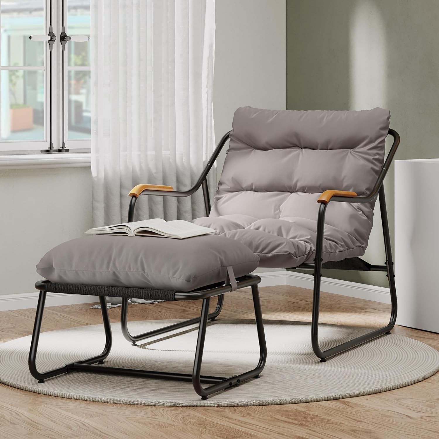 YITAHOME Oversized Papasan Lounge Chair