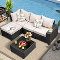 5-Piece Wicker Rattan Sofa Set