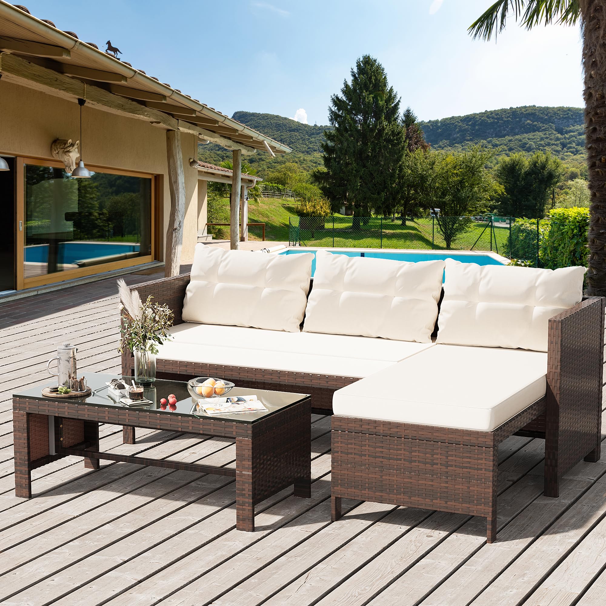 Shintenchi 3-Piece Wicker Sofa Set – GRIMIL