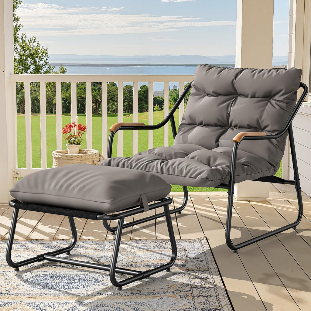 YITAHOME Oversized Papasan Lounge Chair