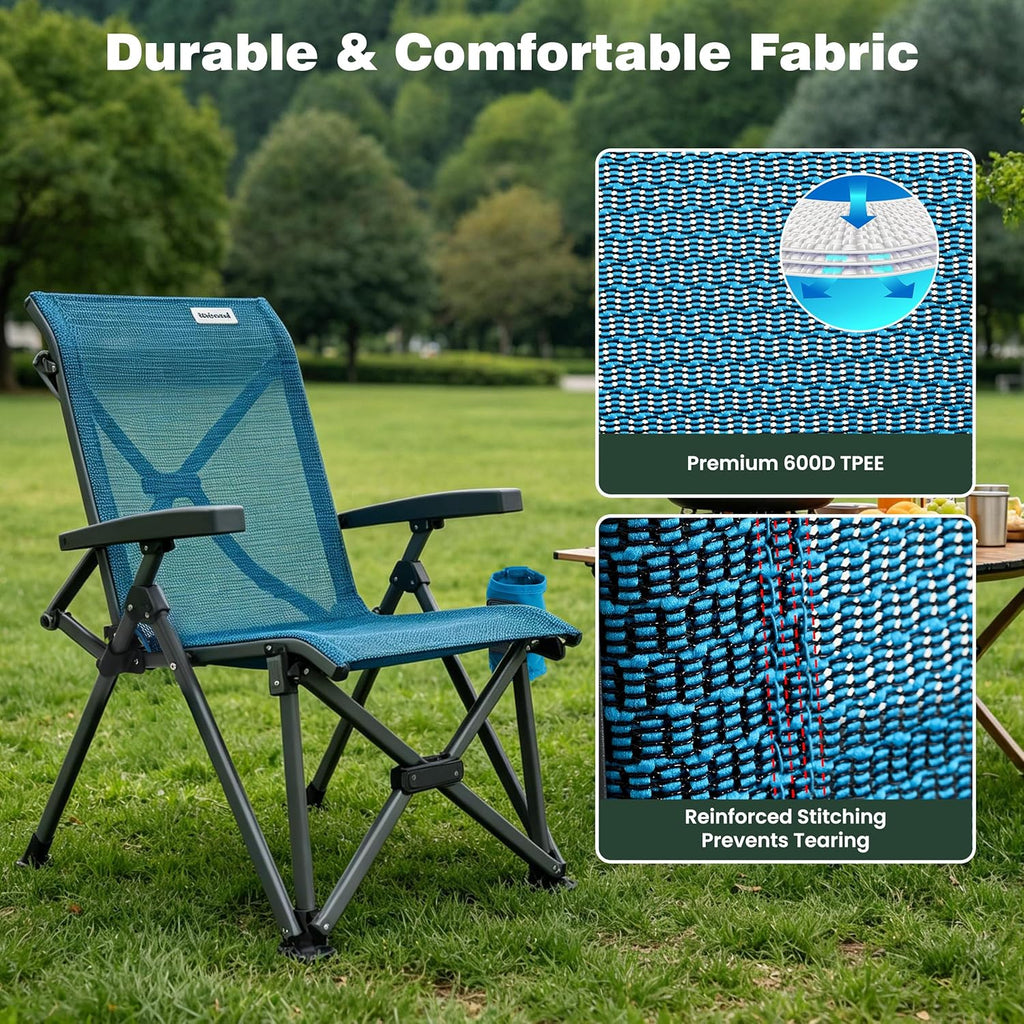 SUNNYFEEL Heavy Duty Folding Camping Chair