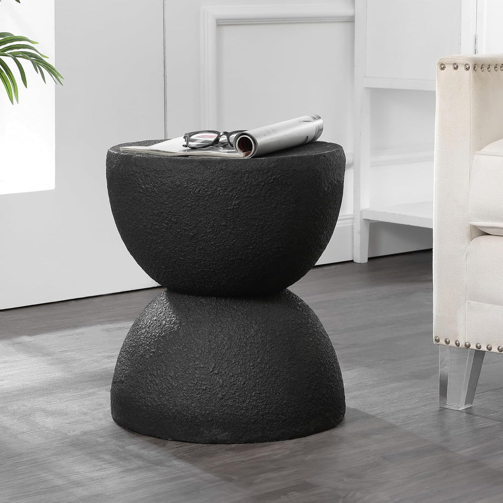JONATHAN Y Hourglass Outdoor Side Table